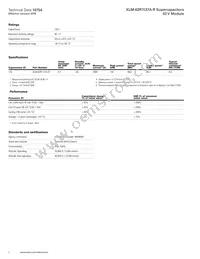 XLM-62R1137A-R Datasheet Page 2