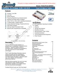 XLP52V062.500000X Datasheet Cover
