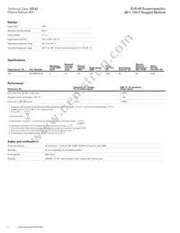 XLR-48R6167-R Datasheet Page 2