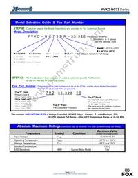 XLX73V101.000000X Datasheet Page 2