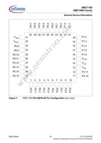 XMC1100T038F0064AAXUMA1 Datasheet Page 16