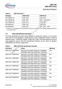 XMC1202T028X0064AAXUMA1 Datasheet Page 12