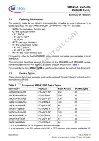 XMC4200Q48F256ABXUMA1 Datasheet Page 11
