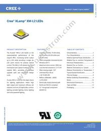XMLBWT-00-0000-0000T5051 Datasheet Cover
