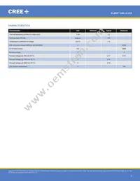 XMLBWT-00-0000-0000T5051 Datasheet Page 2