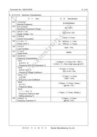 XNCLH20M000CHJA3P0 Datasheet Page 2