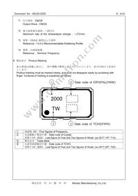 XNCLH20M000CHJA3P0 Datasheet Page 3