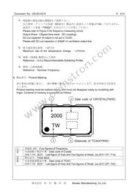 XNCLH20M000THJA1P0 Datasheet Page 3