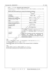 XNCLH24M576THJA1P0 Datasheet Page 13