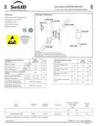 XNZSFWS52W14V02 Datasheet Cover