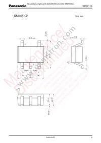 XP0111300L Datasheet Page 3