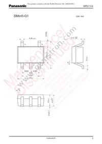 XP0111400L Datasheet Page 3