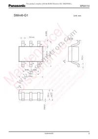 XP0411400L Datasheet Page 3