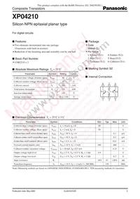 XP0421000L Datasheet Cover