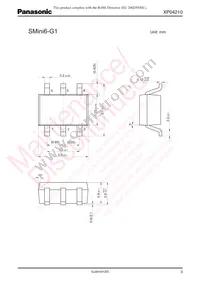 XP0421000L Datasheet Page 3