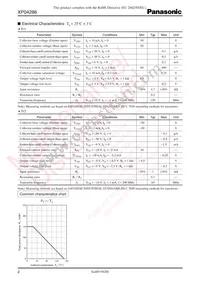 XP0428600L Datasheet Page 2