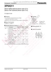 XP0431100L Datasheet Cover