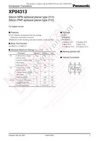 XP0431300L Datasheet Cover