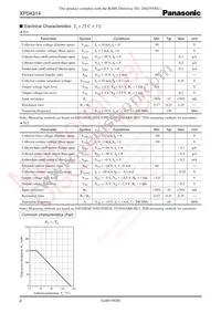 XP0431400L Datasheet Page 2