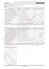 XP0431500L Datasheet Page 2