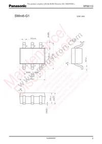 XP0611300L Datasheet Page 3