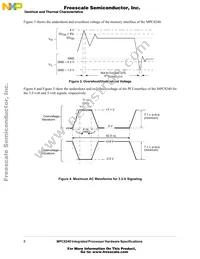 XPC8240LVV200E Datasheet Page 8