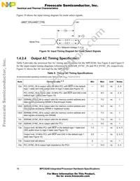 XPC8240LVV200E Datasheet Page 16