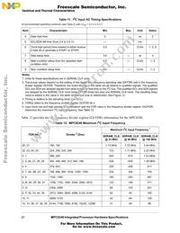 XPC8240LVV200E Datasheet Page 20