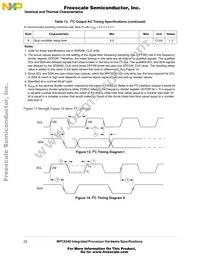 XPC8240LVV200E Datasheet Page 22