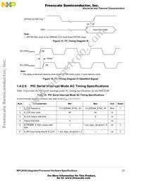 XPC8240LVV200E Datasheet Page 23