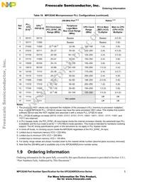 XPC8240RZU250E Datasheet Page 5