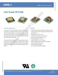 XPEFAR-L1-R250-00501 Datasheet Cover