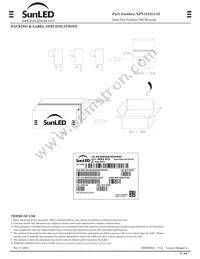 XPV1LUG11D Datasheet Page 3