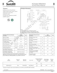 XPZ3LUR11D Datasheet Cover