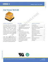 XQDAWT-02-0000-00000UAE8 Datasheet Cover