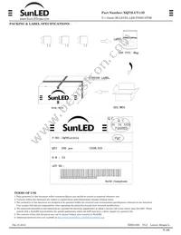 XQT2LUY11D Datasheet Page 3