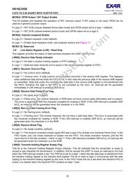 XR16C2550IJTR-F Datasheet Page 22