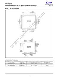 XR16M2650IM48TR-F Datasheet Page 2
