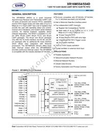 XR16M554IL48TR-F Datasheet Cover