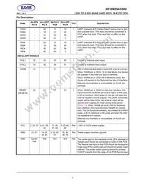 XR16M554IL48TR-F Datasheet Page 7