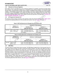 XR16M554IL48TR-F Datasheet Page 12