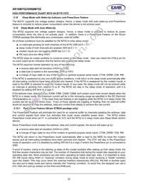 XR16M752IL32TR-F Datasheet Page 22