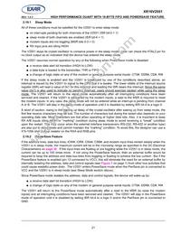 XR16V2551IMTR-F Datasheet Page 21