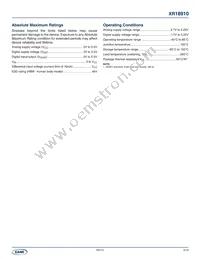 XR18910IL Datasheet Page 2