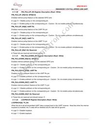 XR21B1411IL16-E2-F Datasheet Page 21