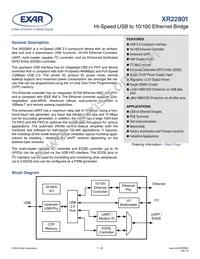 XR22801IL32-F Datasheet Cover