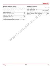 XR46004ETCTR-Q Datasheet Page 2