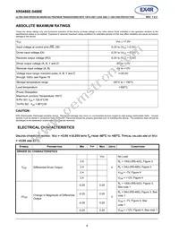 XR5488EIDTR-F Datasheet Page 4