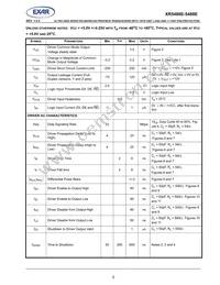 XR5488EIDTR-F Datasheet Page 5