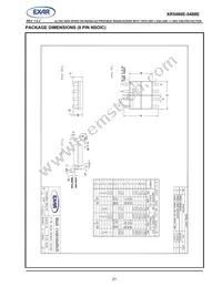 XR5488EIDTR-F Datasheet Page 21